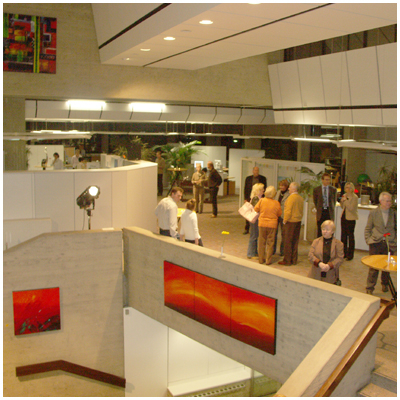 Eröffnungsevent der Dauerausstellung in der AOK Biberach