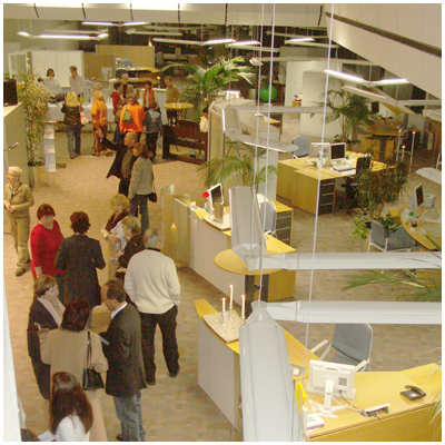 Eröffnungsevent der Dauerausstellung in der AOK Biberach