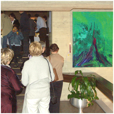 Eröffnungsevent der Dauerausstellung in der AOK Biberach