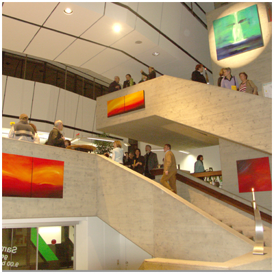 Eröffnungsevent der Dauerausstellung in der AOK Biberach