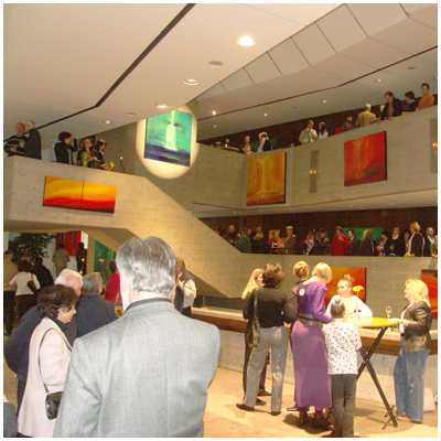 Eröffnungsevent der Dauerausstellung in der AOK Biberach