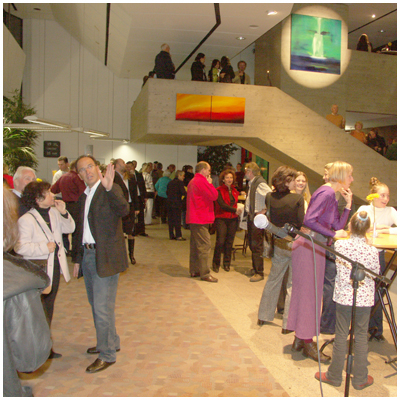 Eröffnungsevent der Dauerausstellung in der AOK Biberach