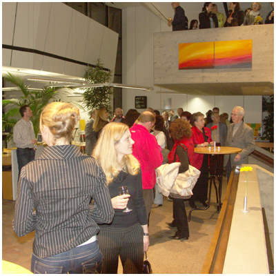 Eröffnungsevent der Dauerausstellung in der AOK Biberach