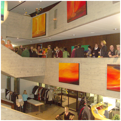 Eröffnungsevent der Dauerausstellung in der AOK Biberach