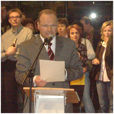 Eröffnungsevent der Dauerausstellung in der AOK Biberach