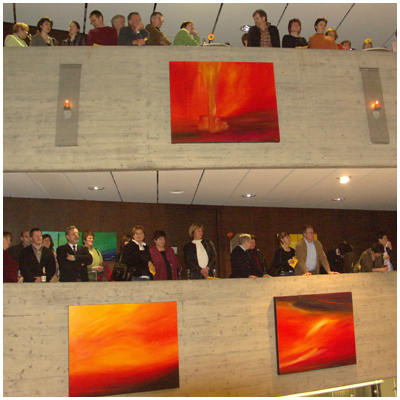 Eröffnungsevent der Dauerausstellung in der AOK Biberach
